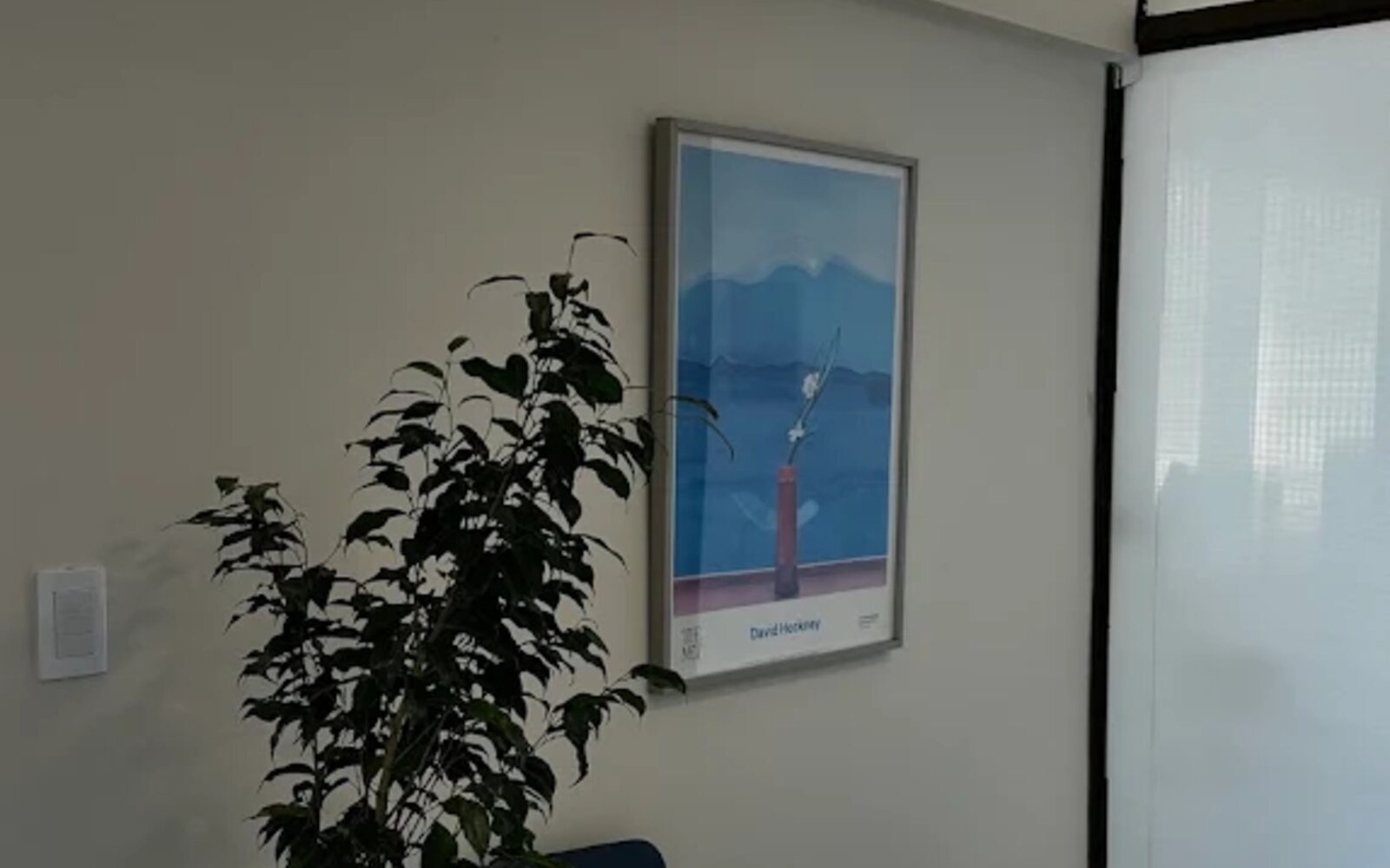 Sala de espera del laboratorio